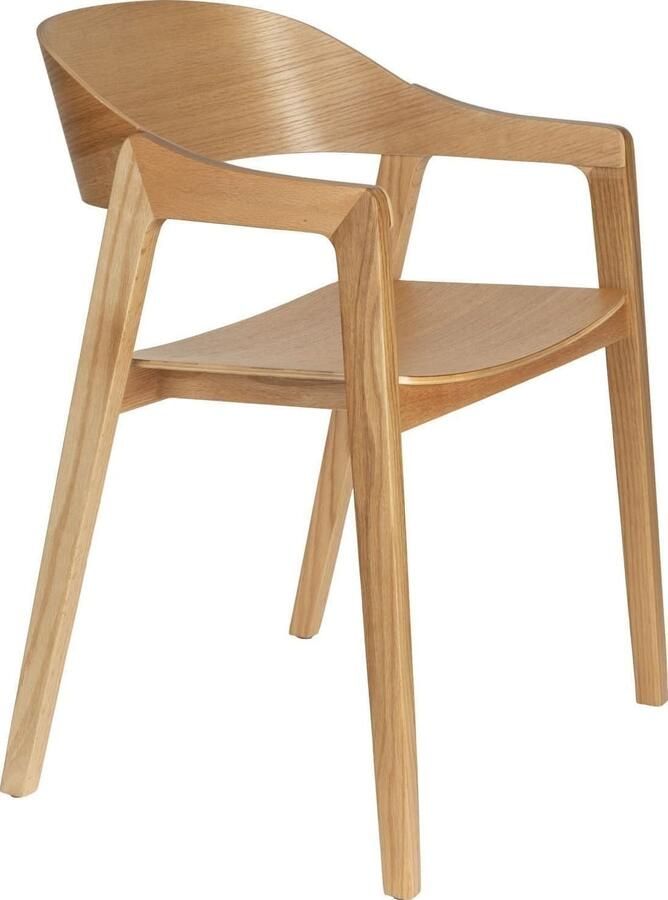 Dutchbone | Eetkamerstoel Westlake Natural | Eetkamerstoelen | Eetkamerstoel
