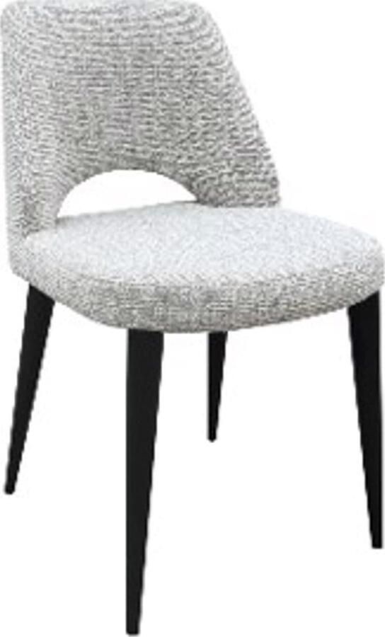 Richmond Interiors Richmond Eetkamerstoel Tabitha Geweven stof Naturel