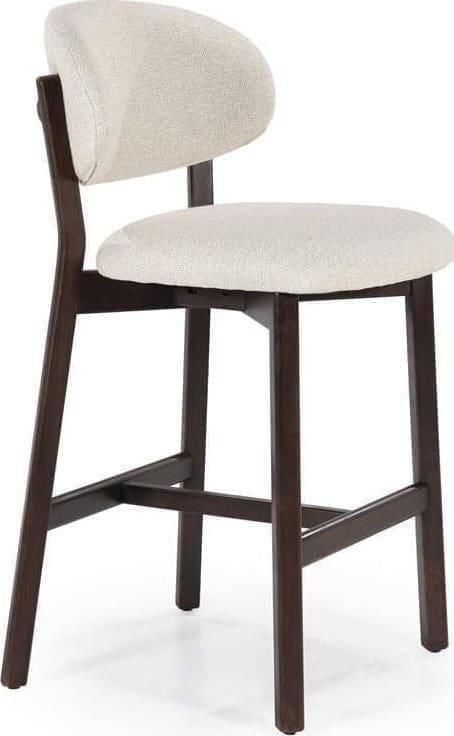 Eleonora | Barstoel Mikky Bruin Beige Moon | Zitmeubels eetkamer | Barstoel
