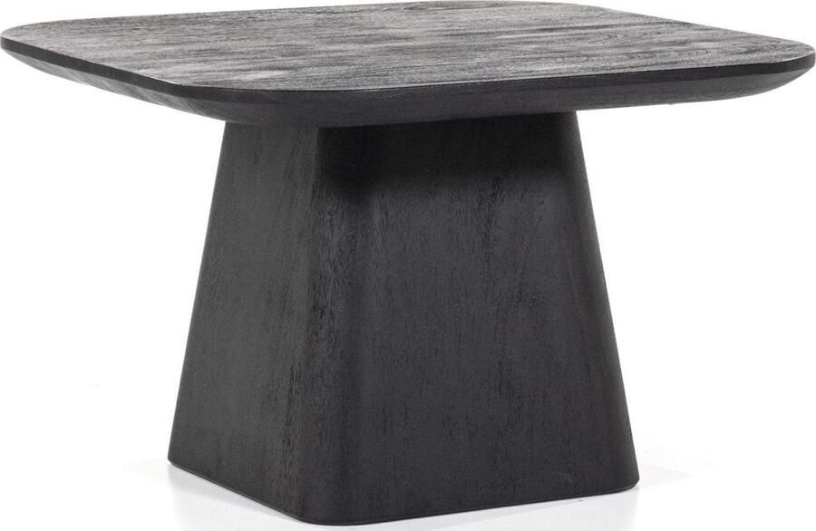 Eleonora | Bijzettafel Aron Vierkant 60x60 zwart | Woonkamertafels | Bijzettafel - Foto 2