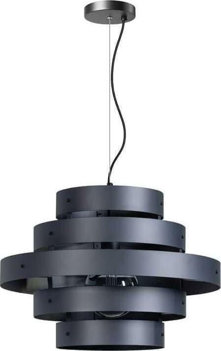 ETH verlichting | Blagoon hanglamp 5 rings antraciet | Woonaccessoires | Hanglamp