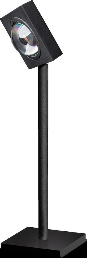 ETH verlichting | ETH Jake Tafellamp Led Met Lens 3 Step Dimming 2700k 10w Zwart 782L | Woonaccessoires | Tafellamp