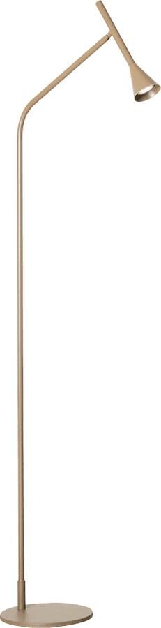 ETH verlichting | ETH Kim Vloerlamp 1x GU10 Gold Brown | Woonaccessoires | Vloerlamp