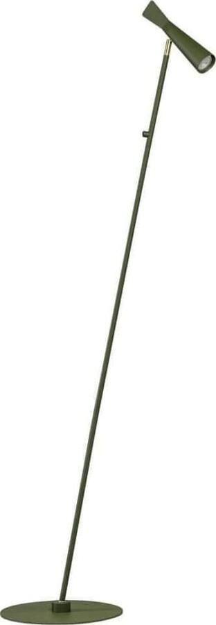 ETH verlichting | ETH Pisa Vloerlamp Mat Groen GU10 Ex.bulb H170cm On off On Tube Verstelbaar 360graden | Woonaccessoires | Vloerlamp