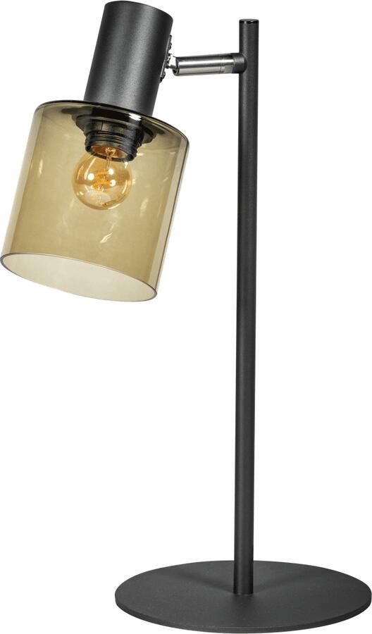 ETH verlichting | ETH Sledge Glass Tafellamp 1x E27 Green Glass | Woonaccessoires | Tafellamp