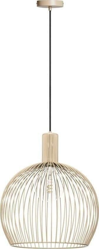 ETH verlichting | ETH Wire Hanglamp 40cm 1x E27 Mat Zand | Woonaccessoires | Hanglamp