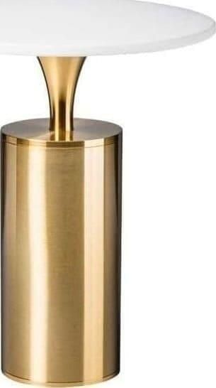 ETH verlichting | Jazz Wit brass Tafellamp Led 10w | Woonaccessoires | Tafellamp