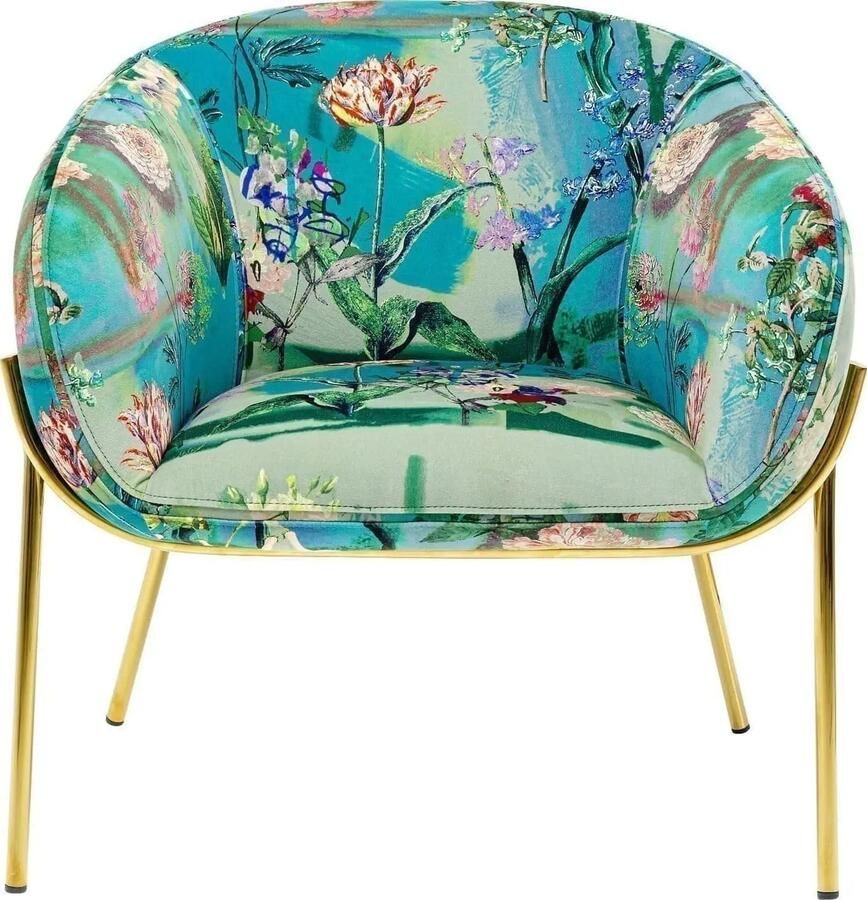 Kare Design Paradise Fauteuil Bloemenprint
