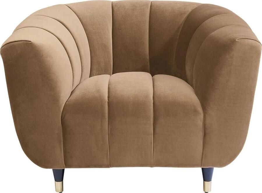 Kare Design Spectra Velvet Fauteuil Fluweel Bruin