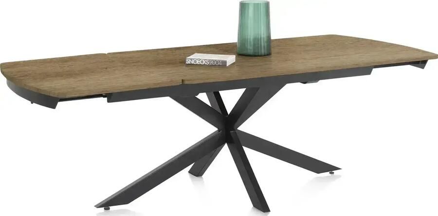 Henders en Hazel | Henders en Hazel | Pavalon uitschuiftafel 170(+60)x100cm natural | Eettafels | Uitschuiftafel | Eettafels | Uitschuiftafel