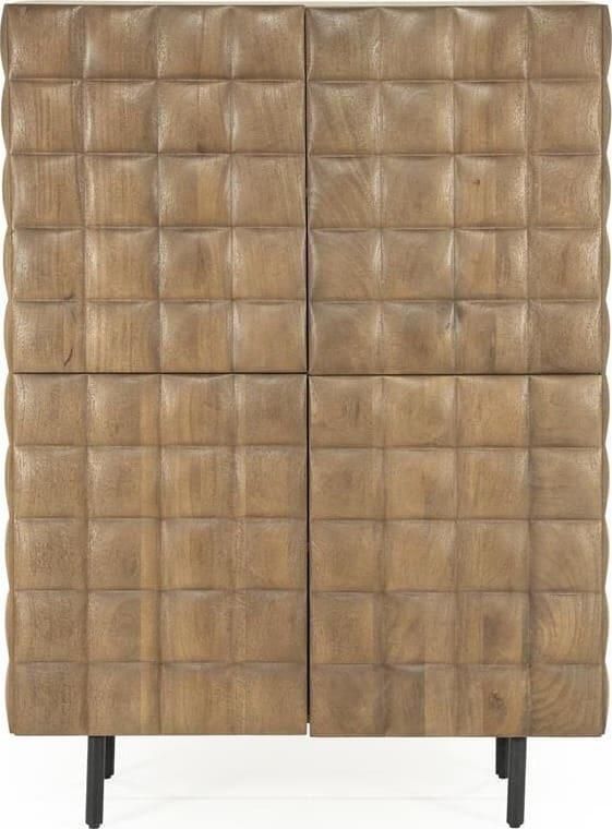 Eleonora Opbergkast Felix Mangohout 147 x 109cm Naturel