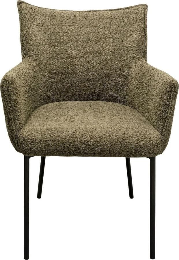 Kare Design | Armstoel Selma Olive | Zitmeubels eetkamer | Armstoel