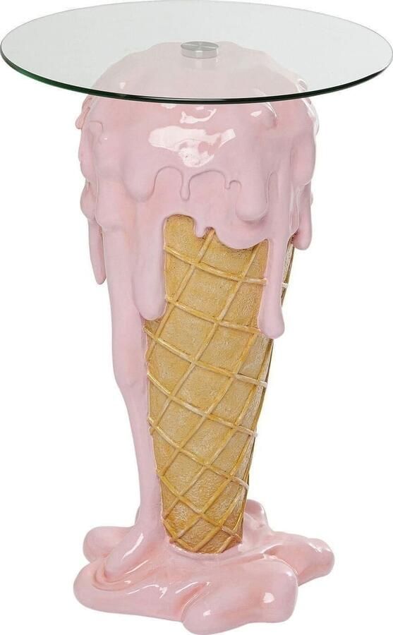Kare Design | Bijzettafel Icecream -Ø48cm | Woonkamertafels | Bijzettafel - Foto 2