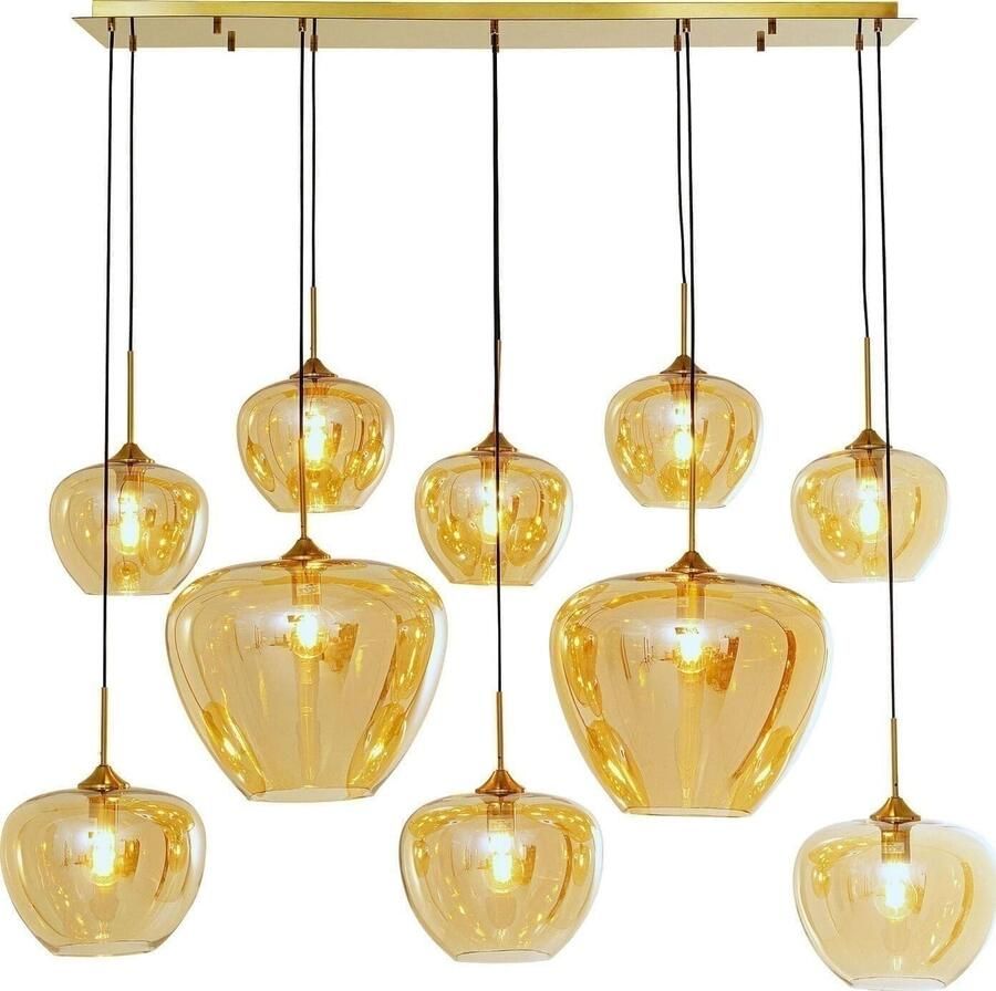 Kare Design | Hanglamp Sphere Amber 52x146cm | Woonaccessoires | Hanglamp