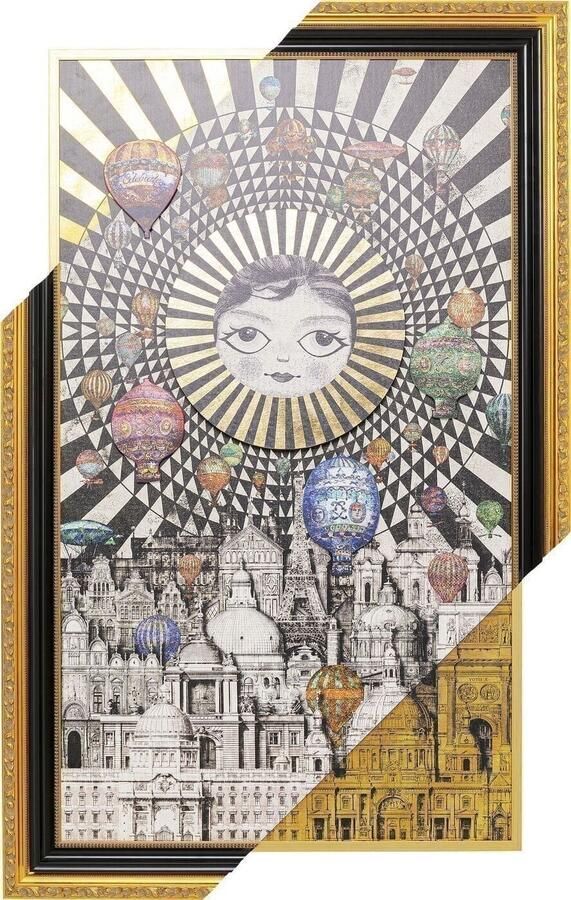 Kare Design | Schilderij Baloons 160x260cm | Woonaccessoires | Schilderij