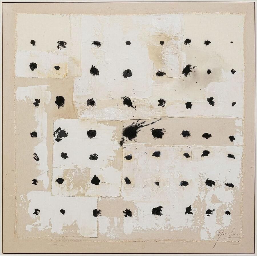 Kare Design | Schilderij Creative Dots 120x120cm | Woonaccessoires | Schilderij