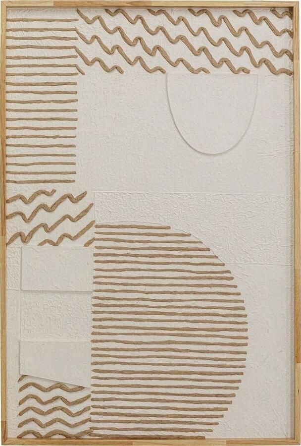 Kare Design | Schilderij Sandy Waves 81x122cm | Woonaccessoires | Schilderij