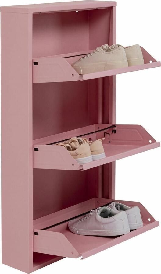 Kare Design | Schoenenkast Caruso 3 Rose (MO) | Woonkamer meubels | Schoenenkast