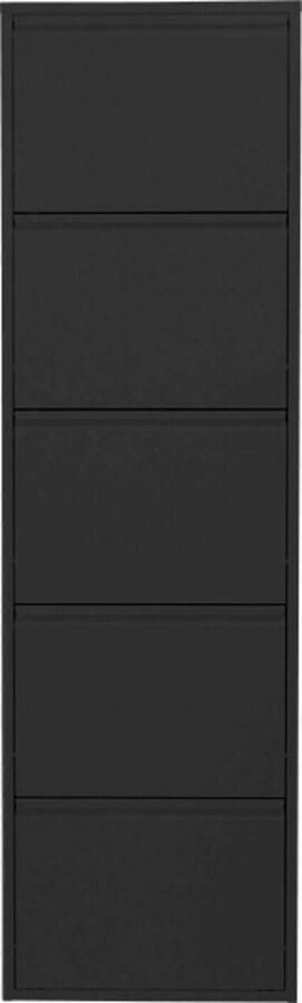 Kare Design | Schoenenkast Caruso 5 Black (MO) | Woonkamer meubels | Schoenenkast