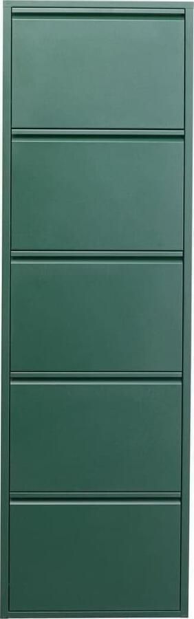 Kare Design | Schoenenkast Caruso 5 Green (MO) | Woonkamer meubels | Schoenenkast