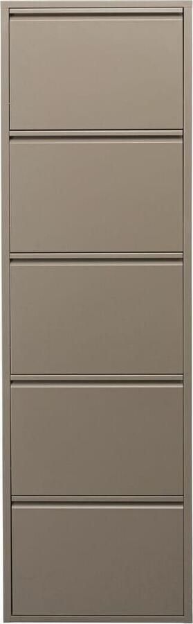 Kare Design | Schoenenkast Caruso 5 Taupe (MO) | Woonkamer meubels | Schoenenkast