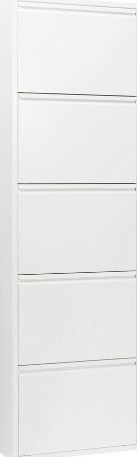 Kare Design | Schoenenkast Caruso 5 White (MO) | Woonkamer meubels | Schoenenkast