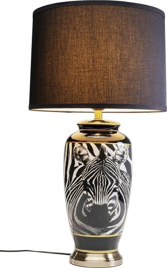Kare Design | Tafellamp Zebra Face 71cm | Woonaccessoires | Tafellamp
