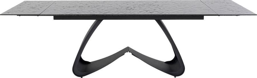 Kare Design | Uitschuiftafel Bellagio Glass 180(40+40)x98cm | Eettafels | Uitschuiftafel