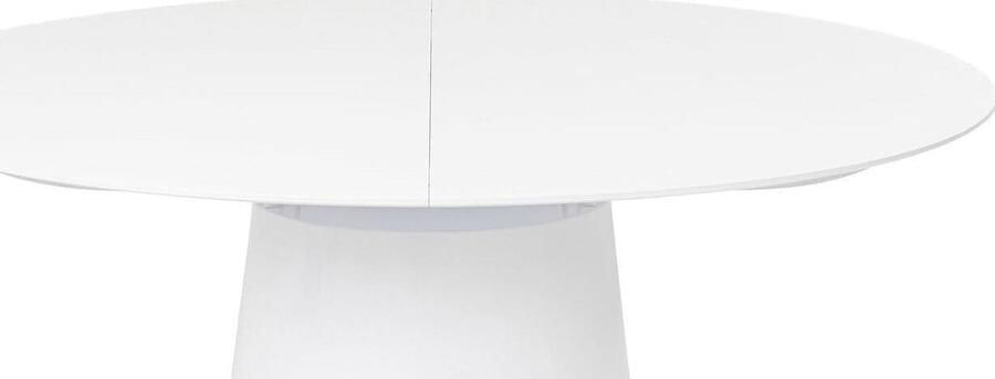 Kare Design | Uitschuiftafel Benvenuto White 200(50)x110cm | Eettafels | Uitschuiftafel