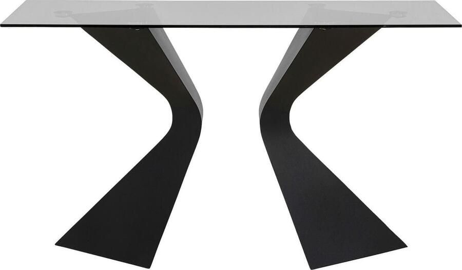 Kare Design | Wandtafel Gloria Black 140x81cm | Woonkamertafels | Wandtafel