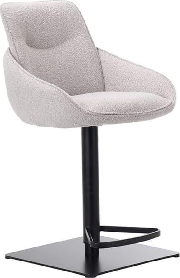 LABEL51 | Barkruk Beauty Naturel Boucle | Zitmeubels eetkamer | Barstoel - Foto 2