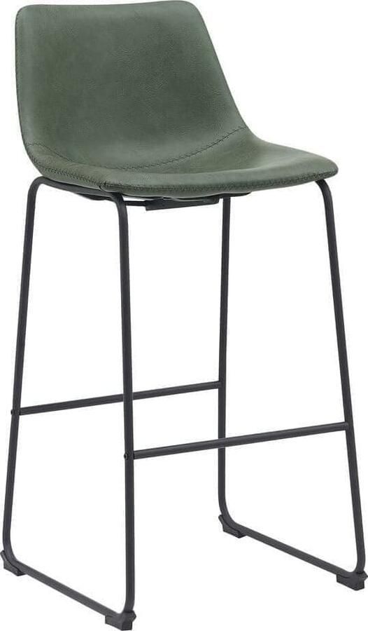 LABEL51 | Barkruk Risto Hunter PU-Leder Zithoogte 75 | Zitmeubels eetkamer | Barstoel