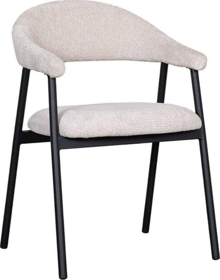LABEL51 | Eetkamerstoel Amaze Naturel Elite | Zitmeubels eetkamer | Armstoel