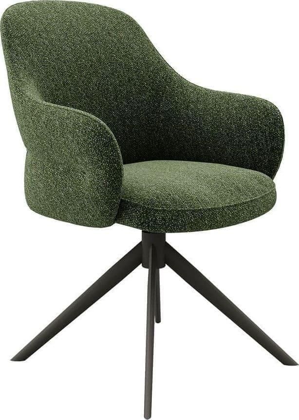 LABEL51 | Eetkamerstoel Bern Forest Boucle | Zitmeubels eetkamer | Armstoel
