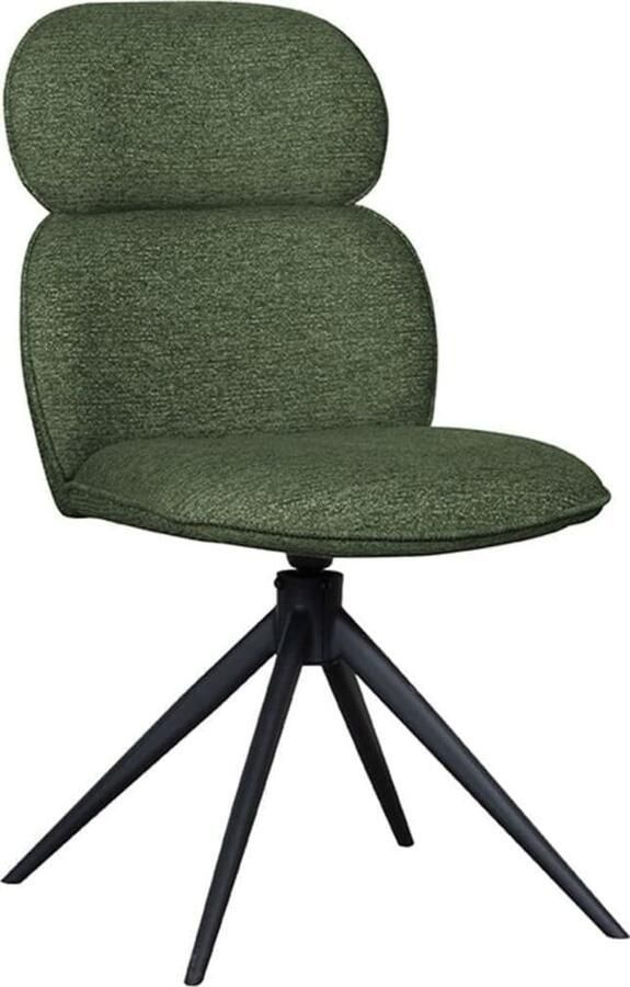 LABEL51 | Eetkamerstoel Finn Forest Boucle | Zitmeubels eetkamer | Eetkamerstoel