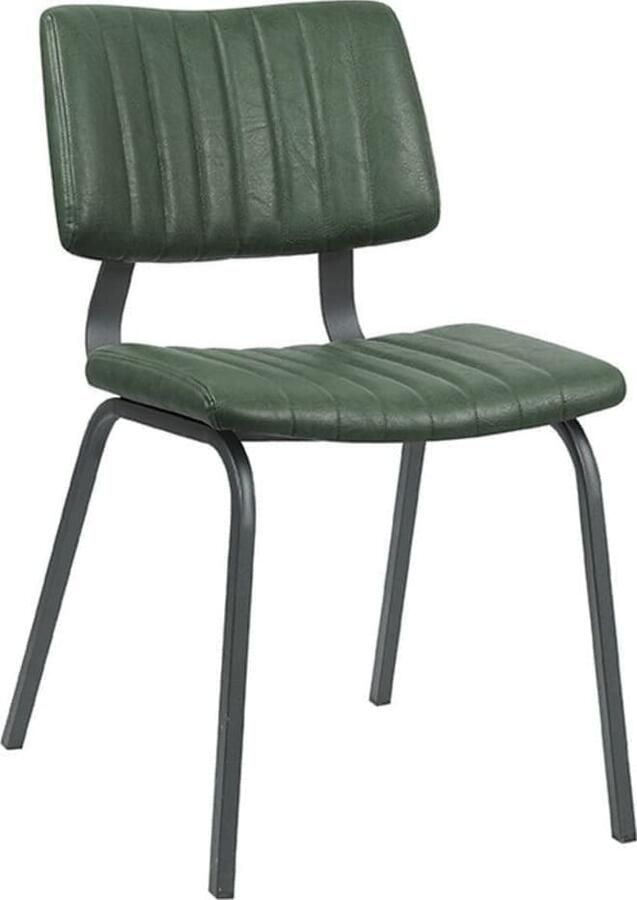 LABEL51 | Eetkamerstoel Gusto Hunter PU-Leder | Zitmeubels eetkamer | Eetkamerstoel