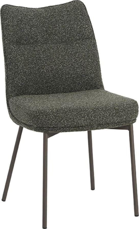 LABEL51 | Eetkamerstoel Lennon Forest Boucle | Zitmeubels eetkamer | Eetkamerstoel