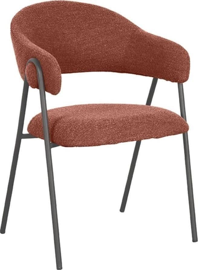 LABEL51 | Eetkamerstoel Lowen Terra Boucle | Zitmeubels eetkamer | Armstoel