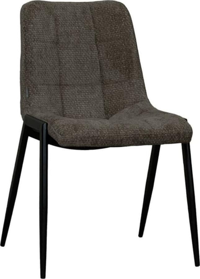 LABEL51 | Eetkamerstoel Noor Hunter Elite Black Frame | Zitmeubels eetkamer | Eetkamerstoel