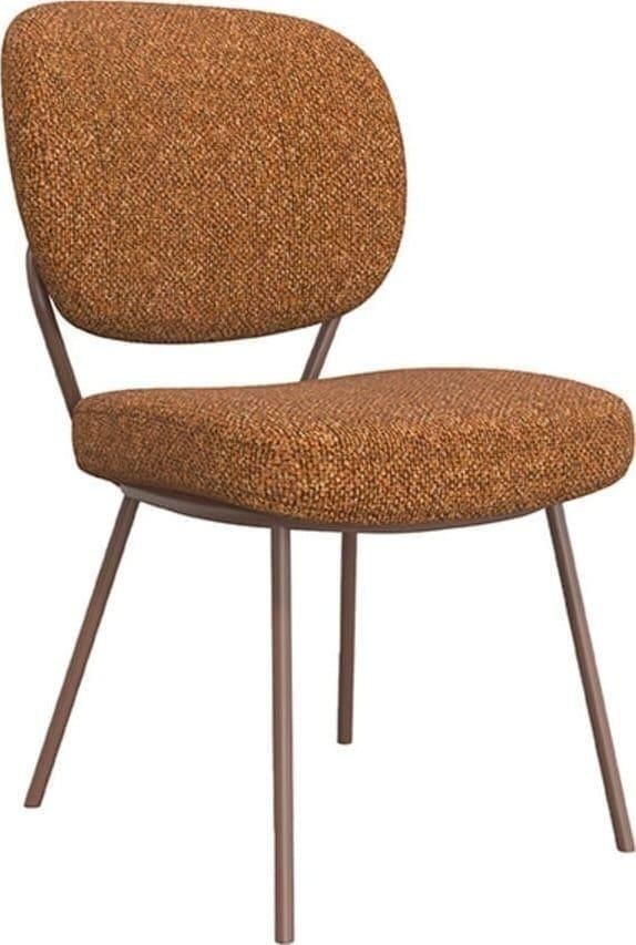 LABEL51 | Eetkamerstoel Singapore Coral Boucle | Zitmeubels eetkamer | Eetkamerstoel