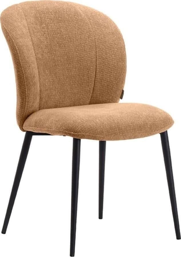 LABEL51 | Eetkamerstoel Vino Cognac Elite | Zitmeubels eetkamer | Eetkamerstoel