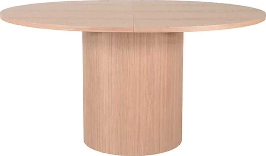LABEL51 | Eetkamertafel Oliva Naturel Eiken -Ø130cm | Eetkamertafels | Eettafel