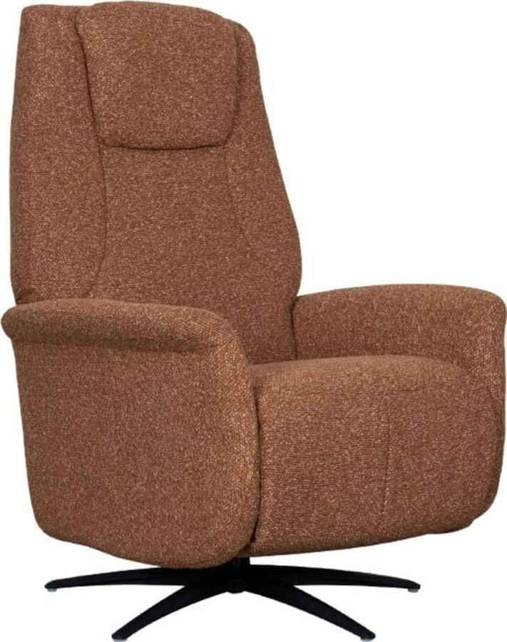 LABEL51 | Fauteuil Stockholm Coral Micro Suede | Zitmeubels woonkamer | Relaxfauteuil