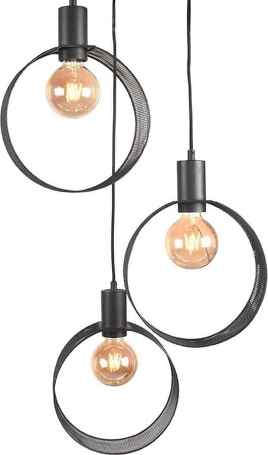 LABEL51 | Hanglamp Ronda Zwart Metaal | Woonaccessoires | Hanglamp