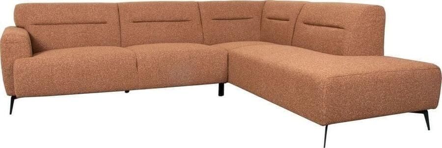 LABEL51 | Hoekbank Bolzano Coral Boucle Rechts | Zitmeubels woonkamer | Hoekbank