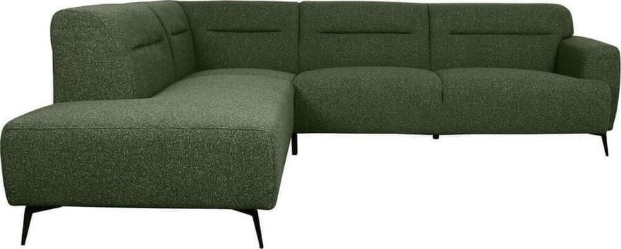 LABEL51 | Hoekbank Bolzano Forest Boucle Links | Zitmeubels woonkamer | Hoekbank