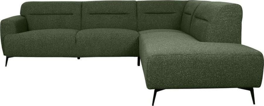 LABEL51 | Hoekbank Bolzano Forest Boucle Rechts | Zitmeubels woonkamer | Hoekbank