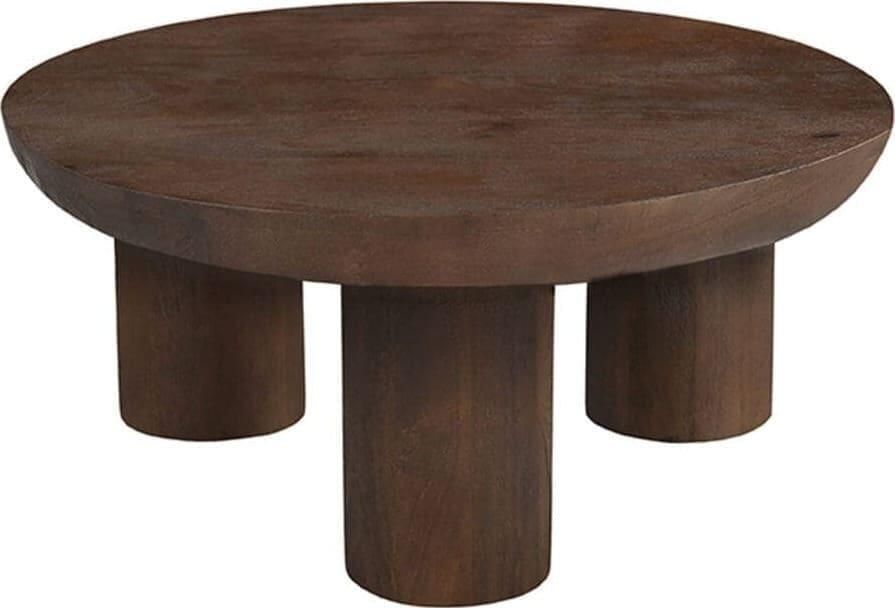 LABEL51 | Salontafel Olly Espresso Mangohout | Woonkamertafels | Salontafel