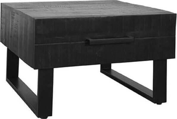 LABEL51 | Salontafel Santos Zwart Mangohout | Woonkamertafels | Salontafel