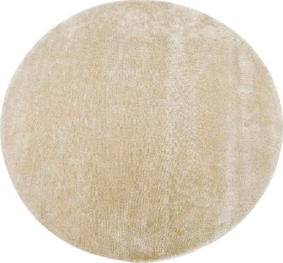 LABEL51 | Vloerkleed Mila Zand Synthetisch 200x200 cm | Woonaccessoires | Vloerkleed